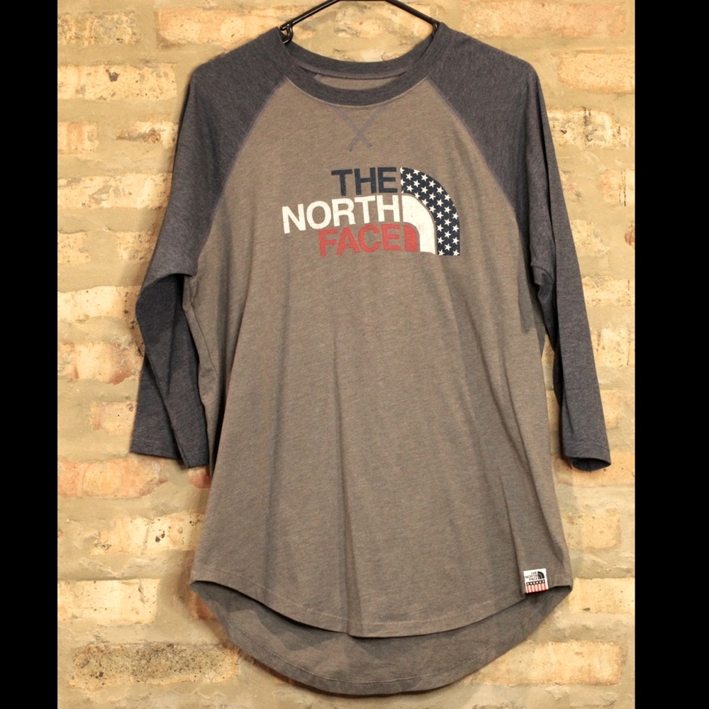 North Face 3/4 Sleeve Tee